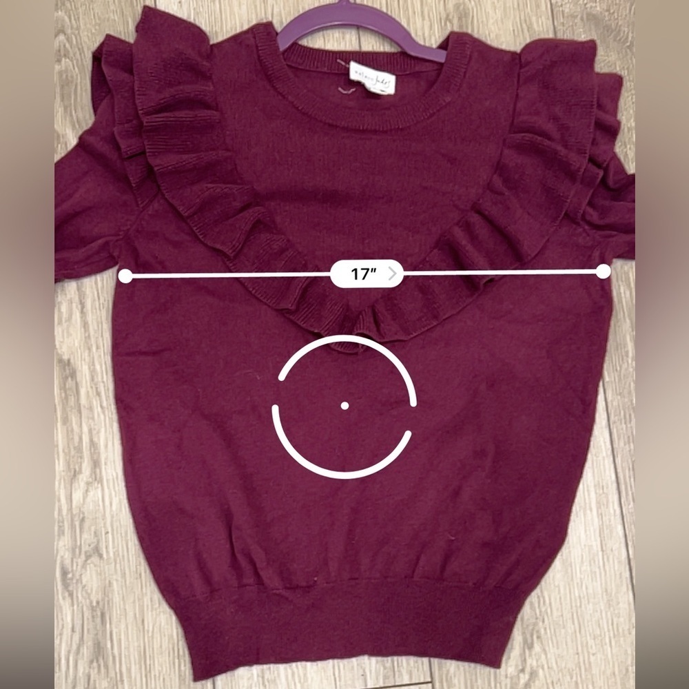 Maison Jules Purple Knit Sweater - Picture 7 of 8